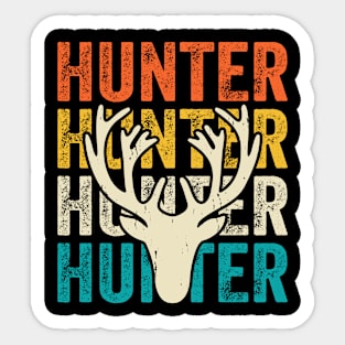 Hunter T shirt For Women Sticker